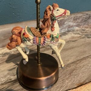 Decorative Carousel Horse Figurine
